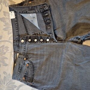 NWT•Woman's Levi's 501 81'•High Rise•W34/L31•100%Cotton